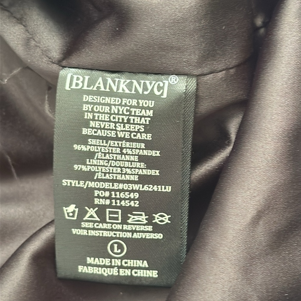 Blank NYC Break the Bank black velvet sequin blazer - Picture 10 of 13